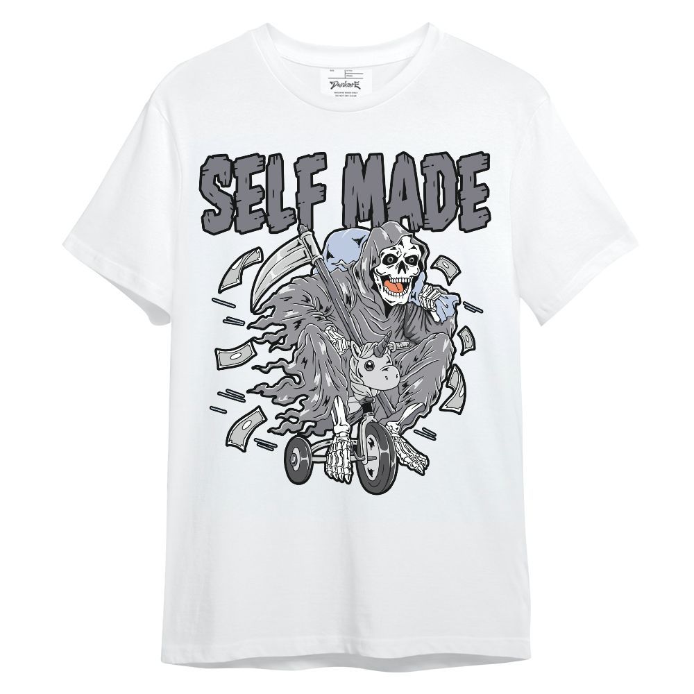 Shirt To Match Low Cement Grey 11s - Self Make Skeleton Unisex Shirt