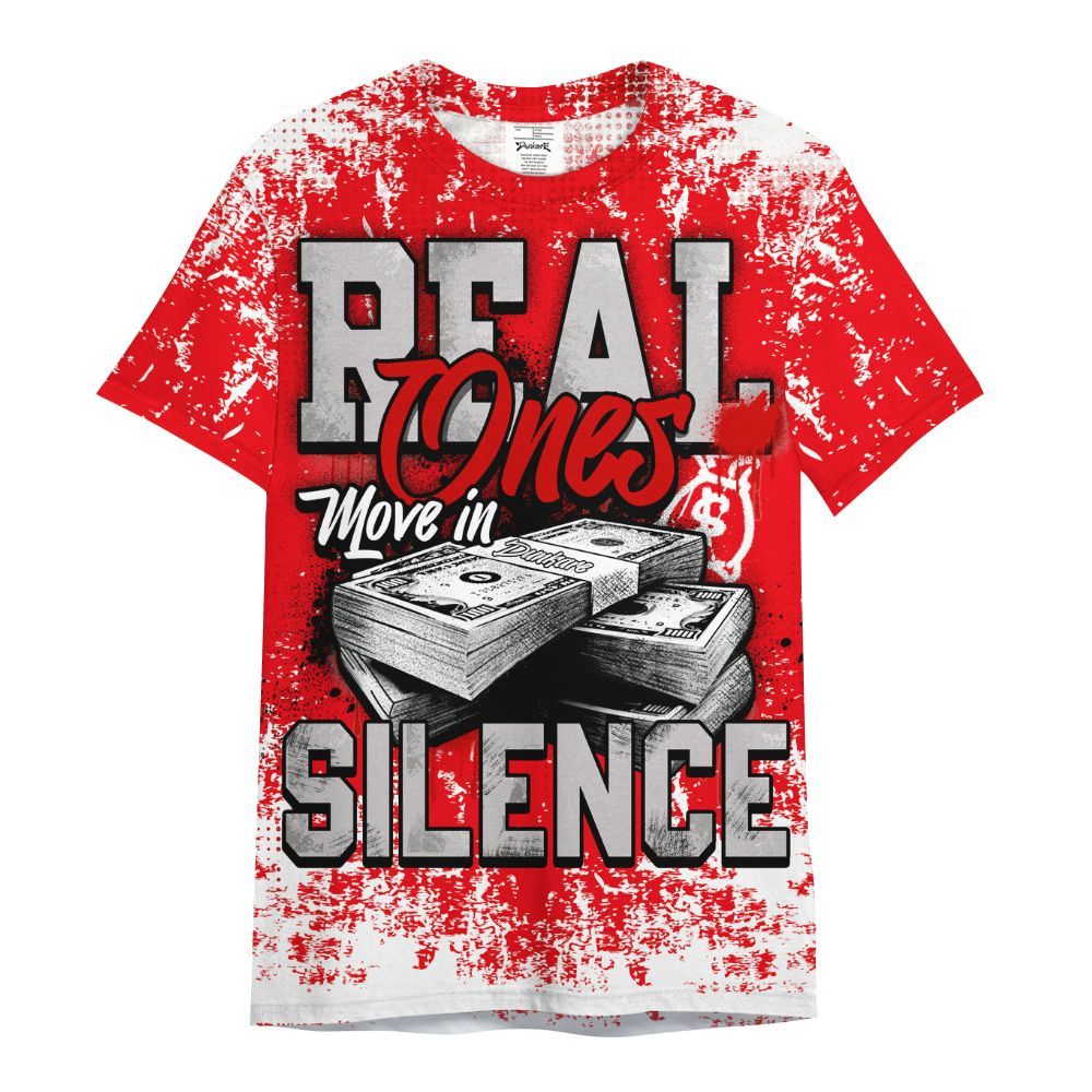 Shirt To Match Air Max 1 Low Poly - Move In Silence Money Street Retro All Over Print