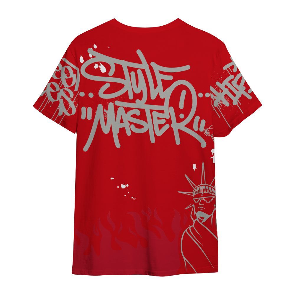 Shirt To Match Air Griffey Max Gray Reds 1s - Graphic Fck Around Find Out All Over Print