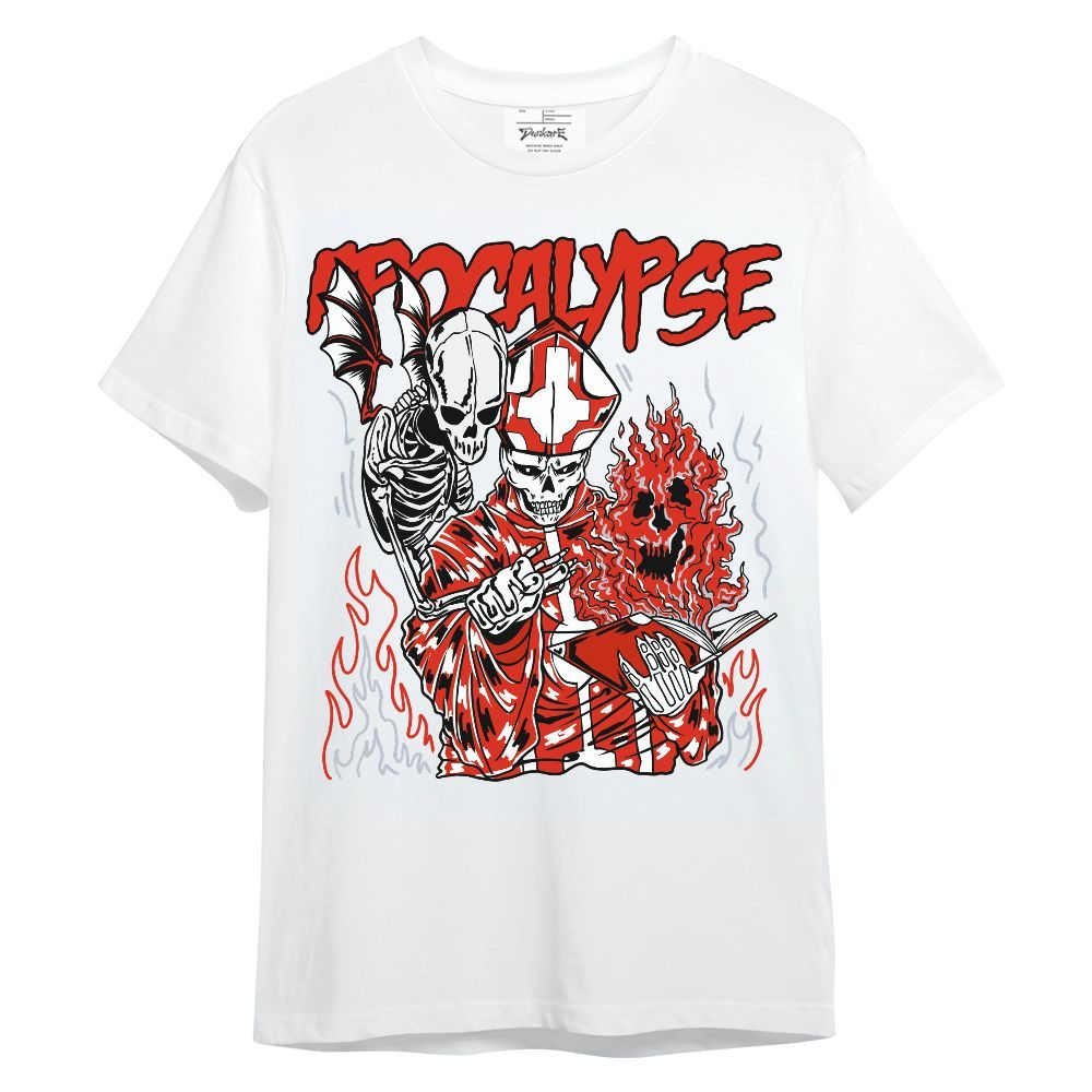 Shirt To Match Retro Cherry 11s - Apocalypse Skeleton Unisex Shirt