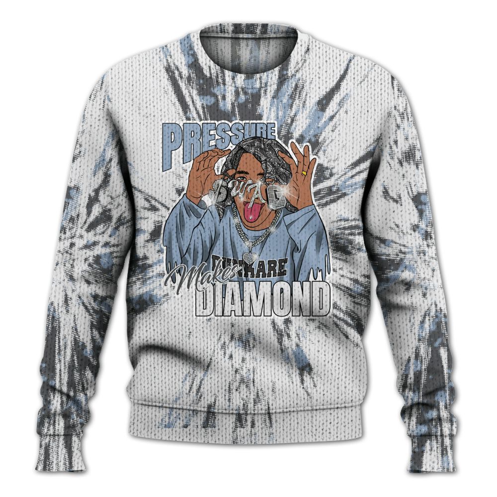 Knitted Sweater To Match Reverse Black White 6s - Pressures Makes Knitted Sweater To Match Lux