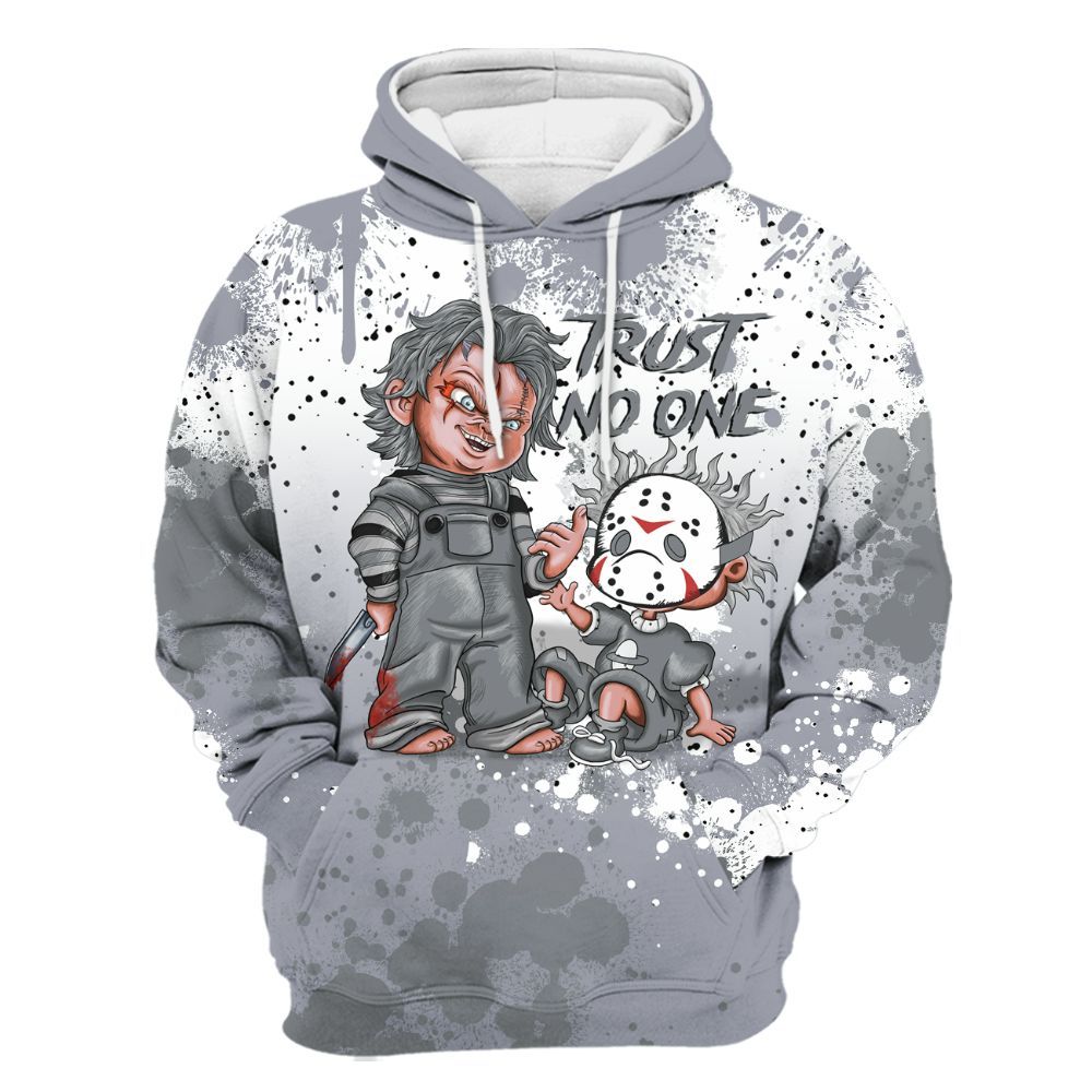 Hoodie To Match Kobe 9 Elite Low Beethoven, Trust No One Scary All Over Print