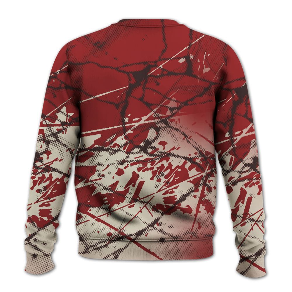 Sweatshirt To Match High 85 Bred 1s - To Different Graphic All Over Print