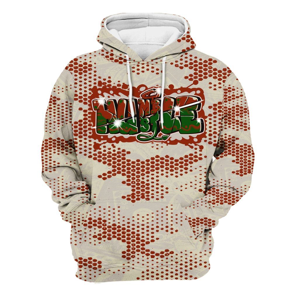 Hoodie To Match El Grito 5s - Humbled Hustles Graphic Banknotes All Over Print