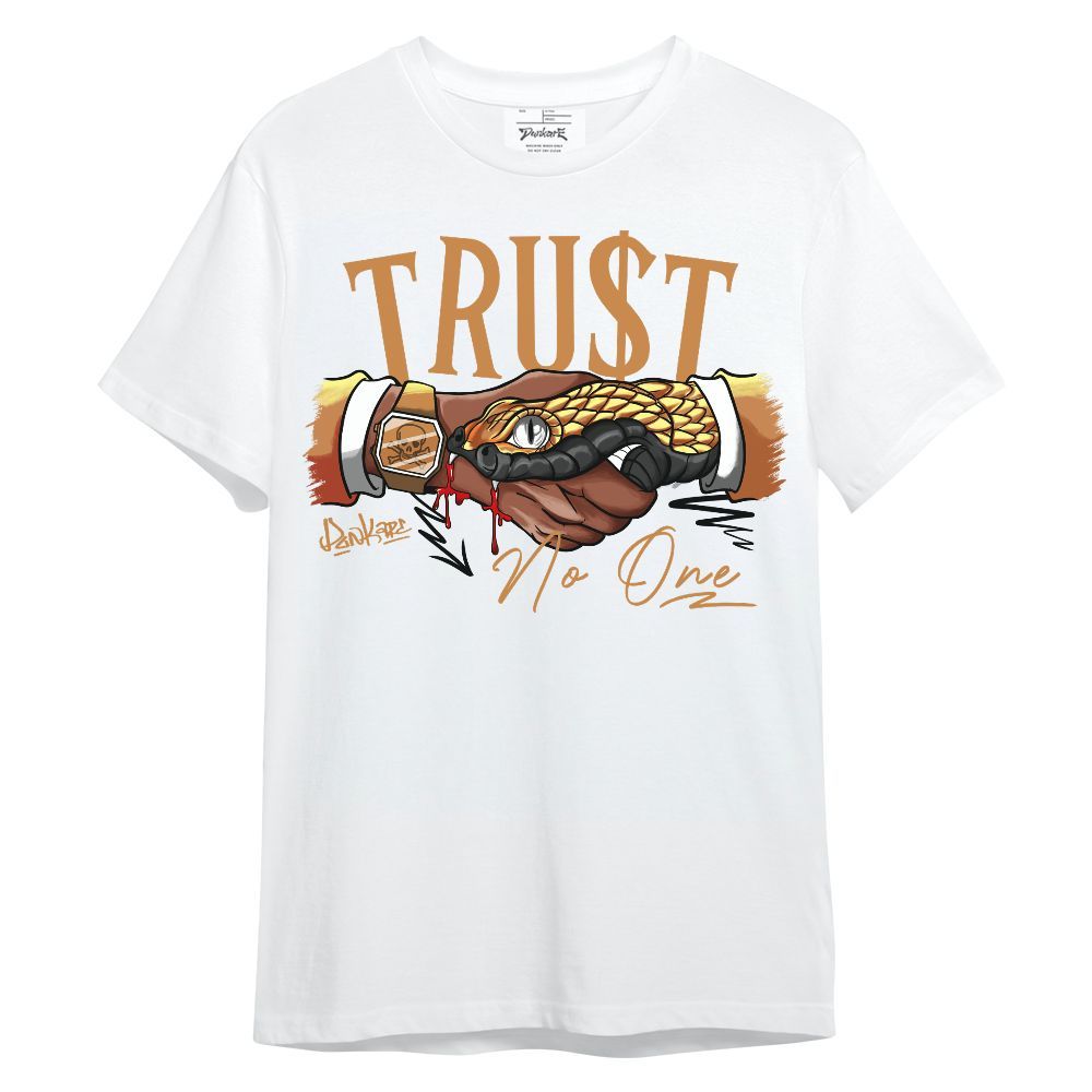 Shirt To Match Dunk Low Nature Wheat Suede - Snake Trust No One Unisex Shirt
