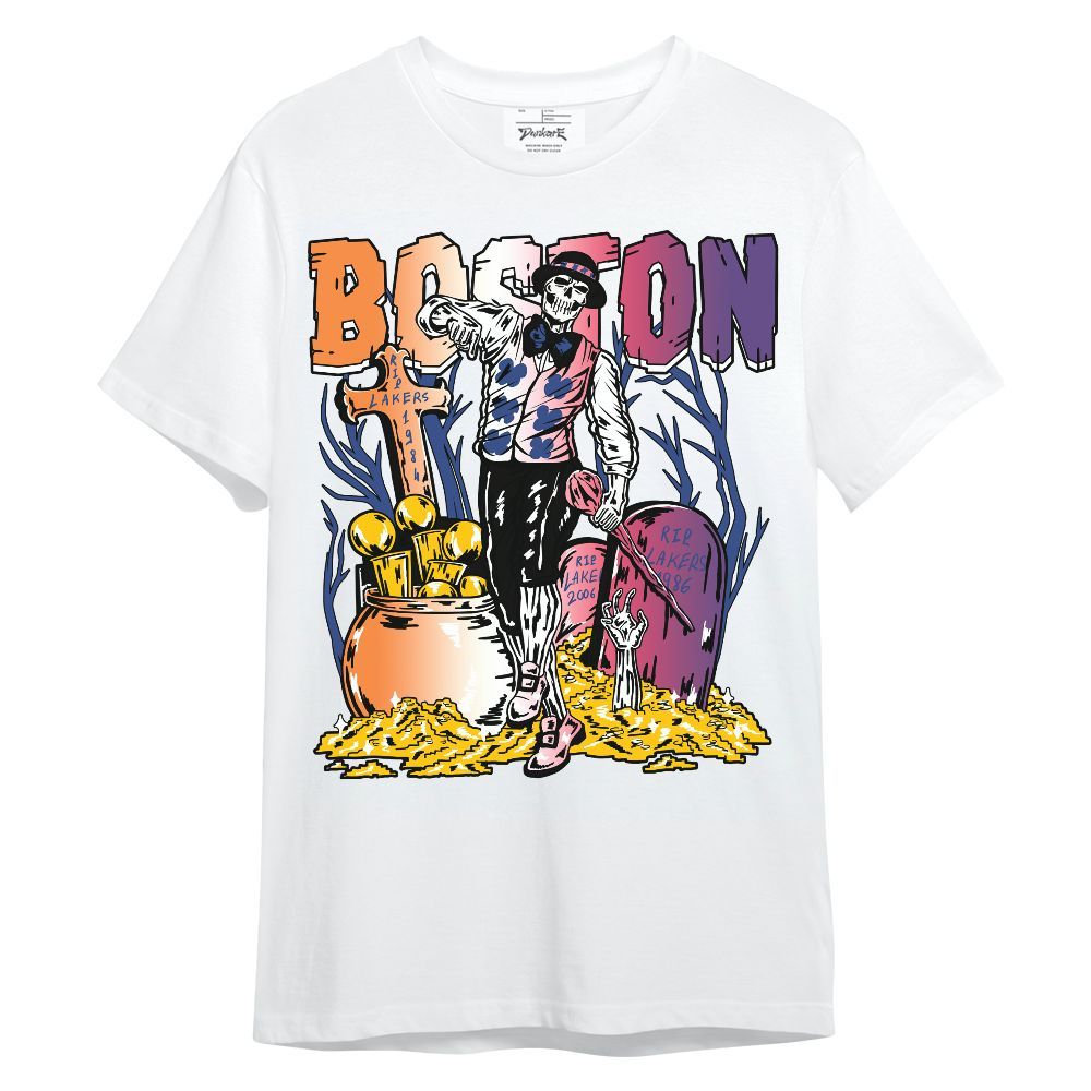 Shirt To Match Air Griffey Max Los Angeles 1s - Goldrush Skeleton Unisex Shirt