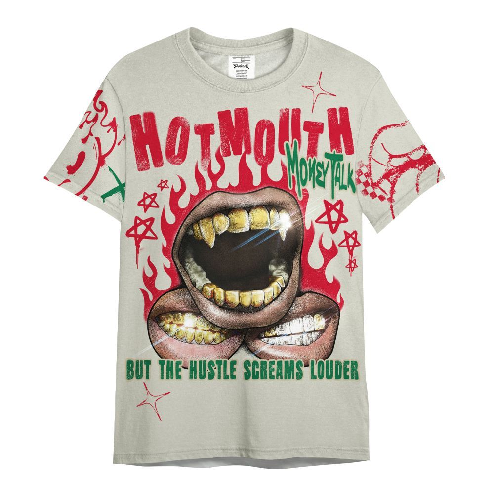 Shirt To Match El Grito 5s - Mouth Burning Street Style All Over Print