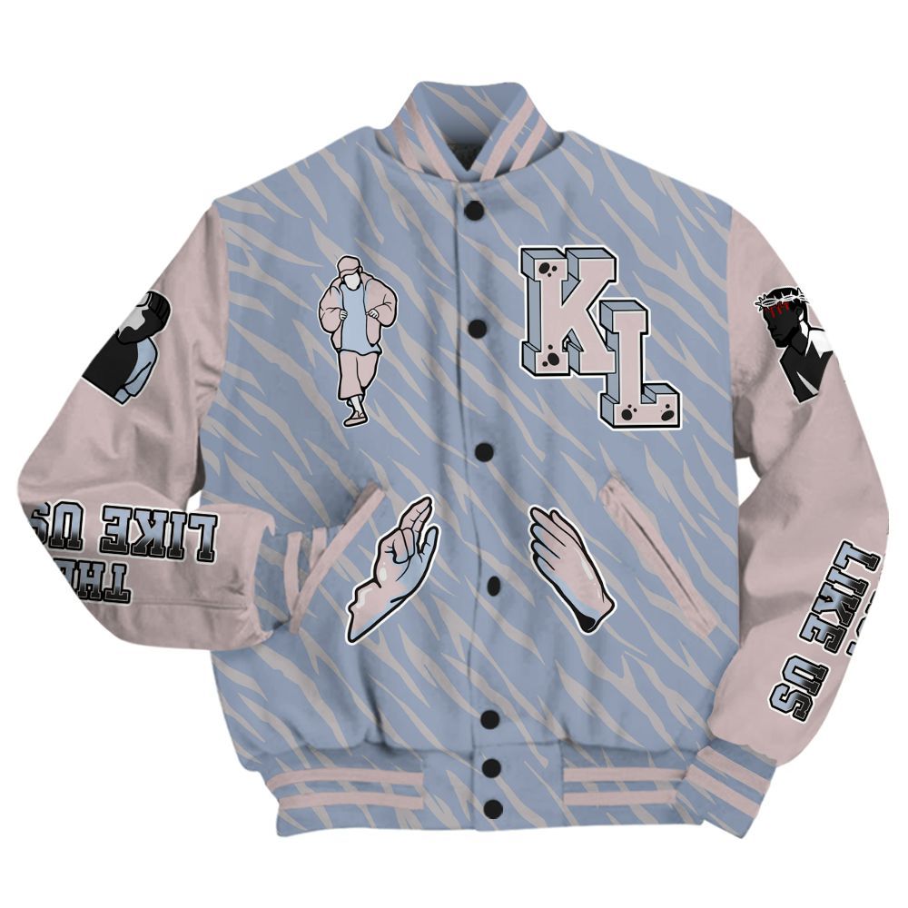 Varsity Jacket To Match Ja 2 Induction - Dislike Us Graphic All Over Print