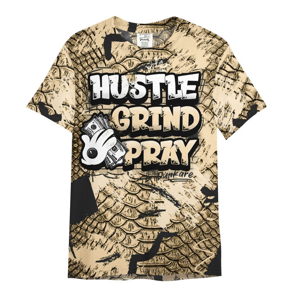 Shirt To Match Kobe 9 EM Mambacita - Hustle Grind Pray Retro All Over Print