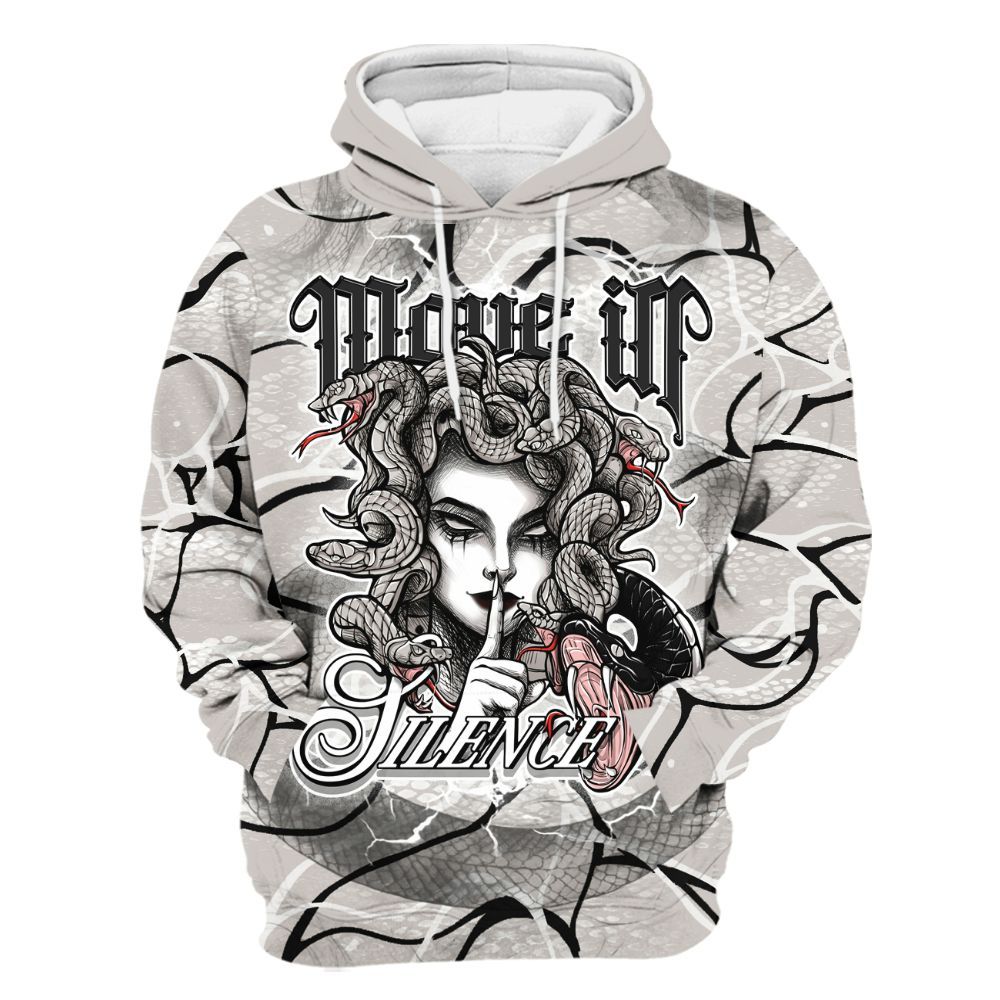 Hoodie To Match The Classic 40s - Girl Move In Silence All Over Print