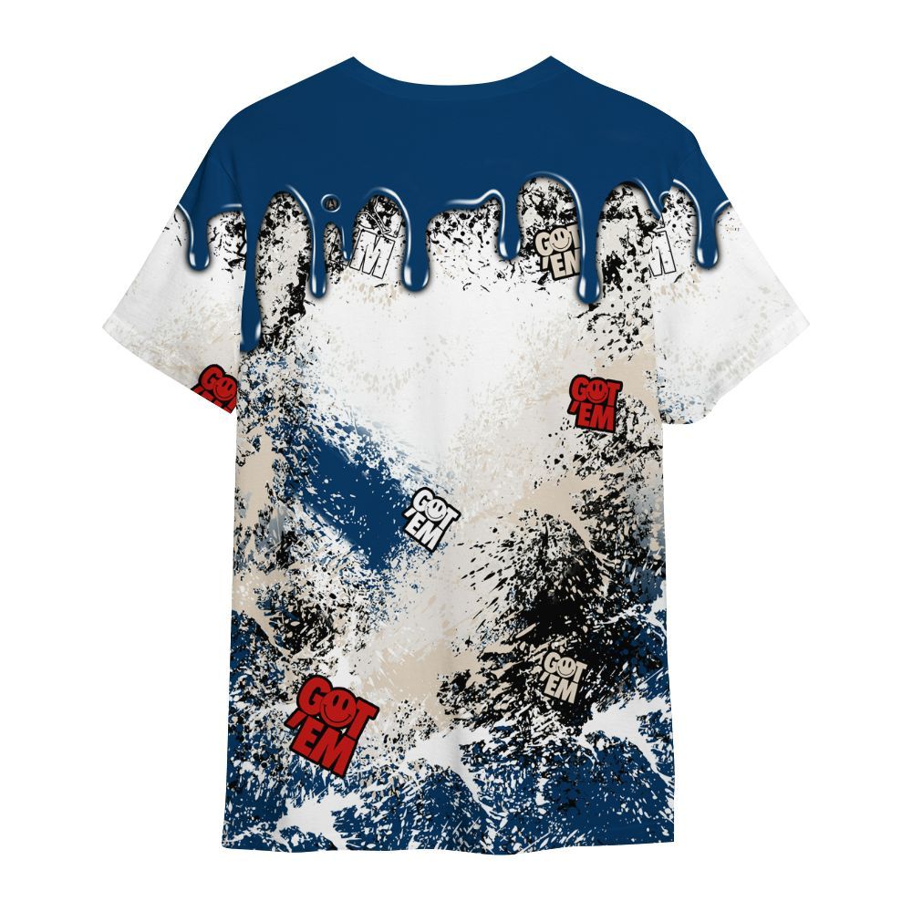 Shirt To Match Retro Rare Air 11s - Dripping 23 Drip All Over Print