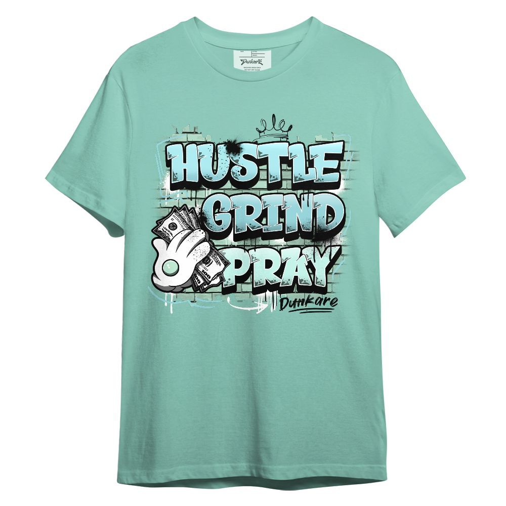 Shirt To Match Retro Low Igloo 11s - Graphic Hustle Grind Pray Graphic