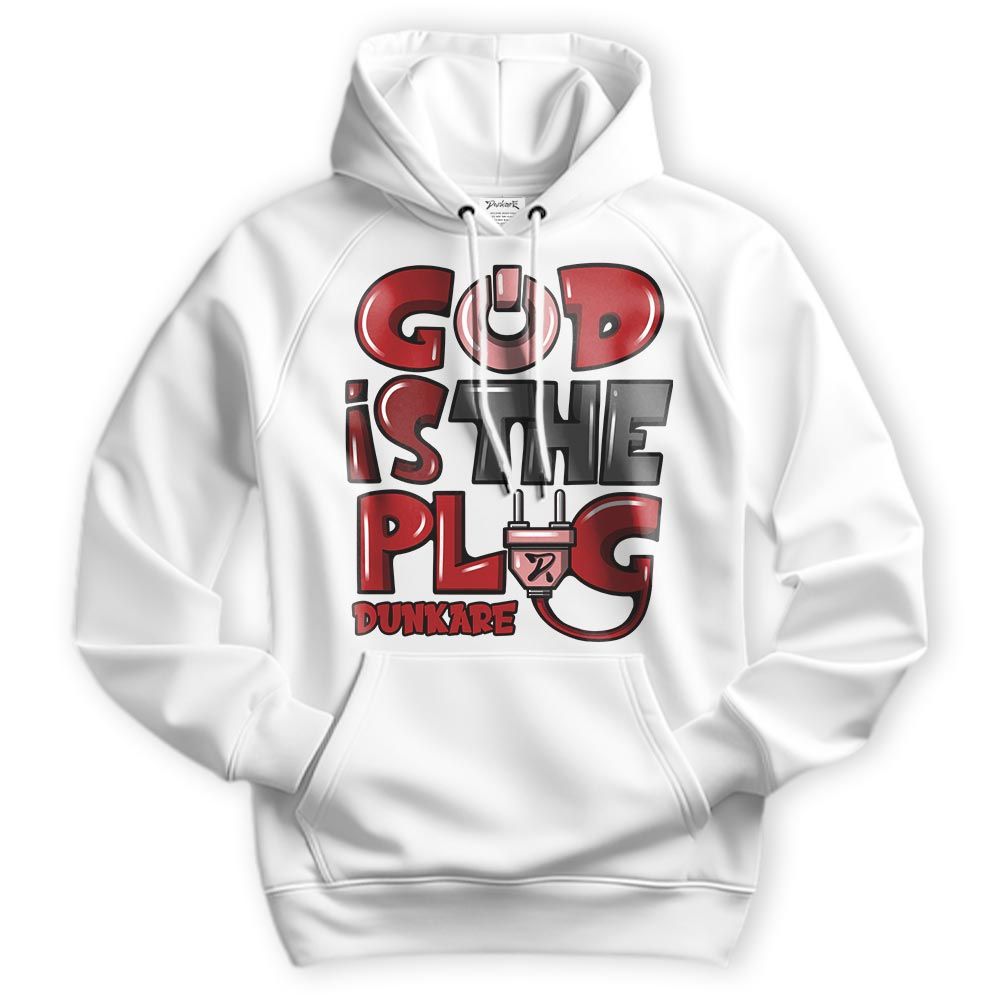 Sweatshirt To Match Red Taxi 12s Hoodie - God Is The Power Cord Graffiti Hoodie Unisex
