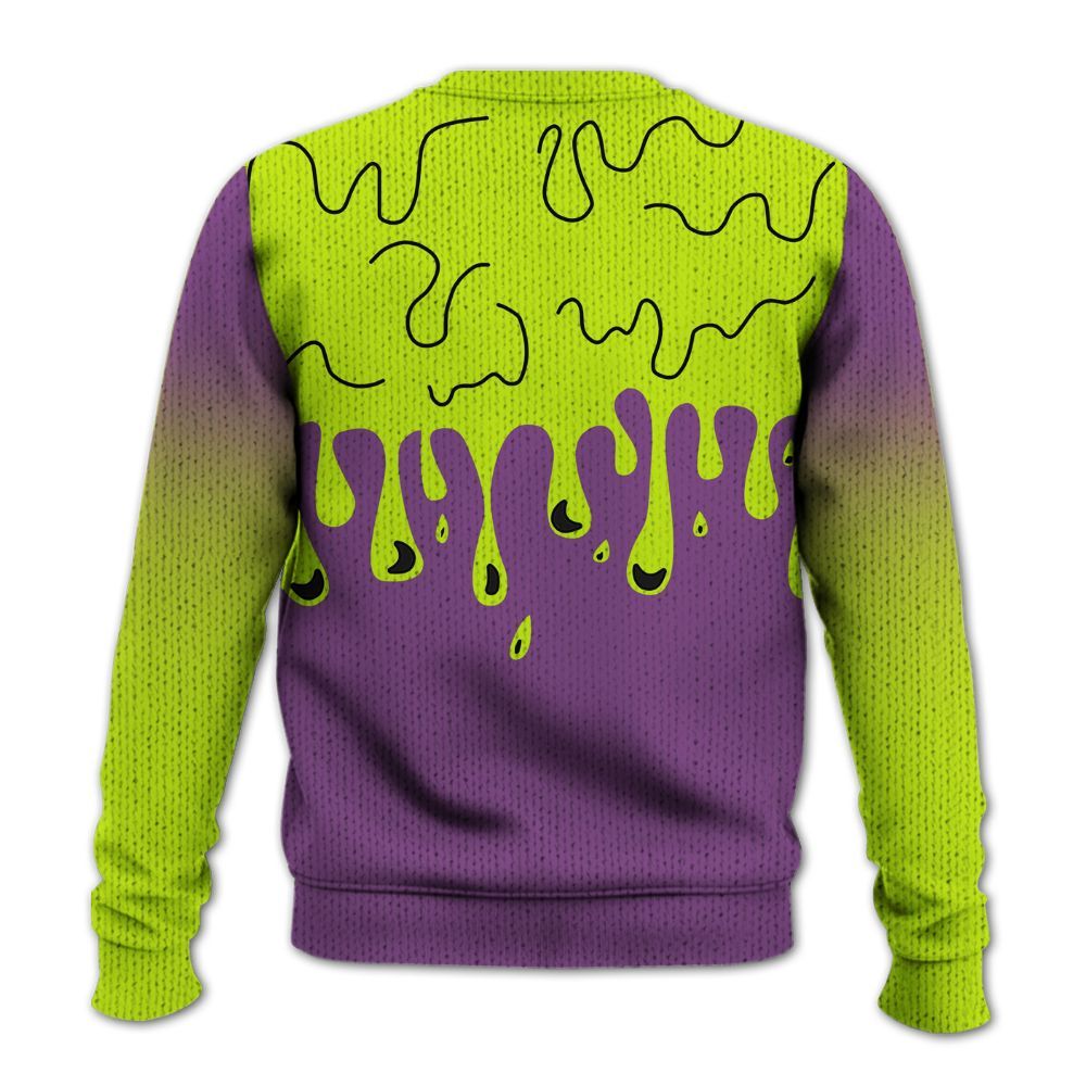 Sweater To Match GS Black Barely Volt 11s - Snake Trust No One Drip Graphic