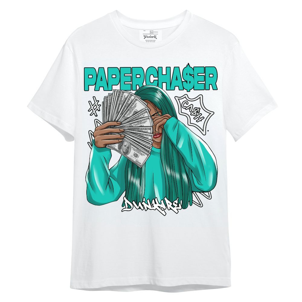Shirt To Match Dunk Low Clear Jade - PaperChase Unqiue Unisex Shirt