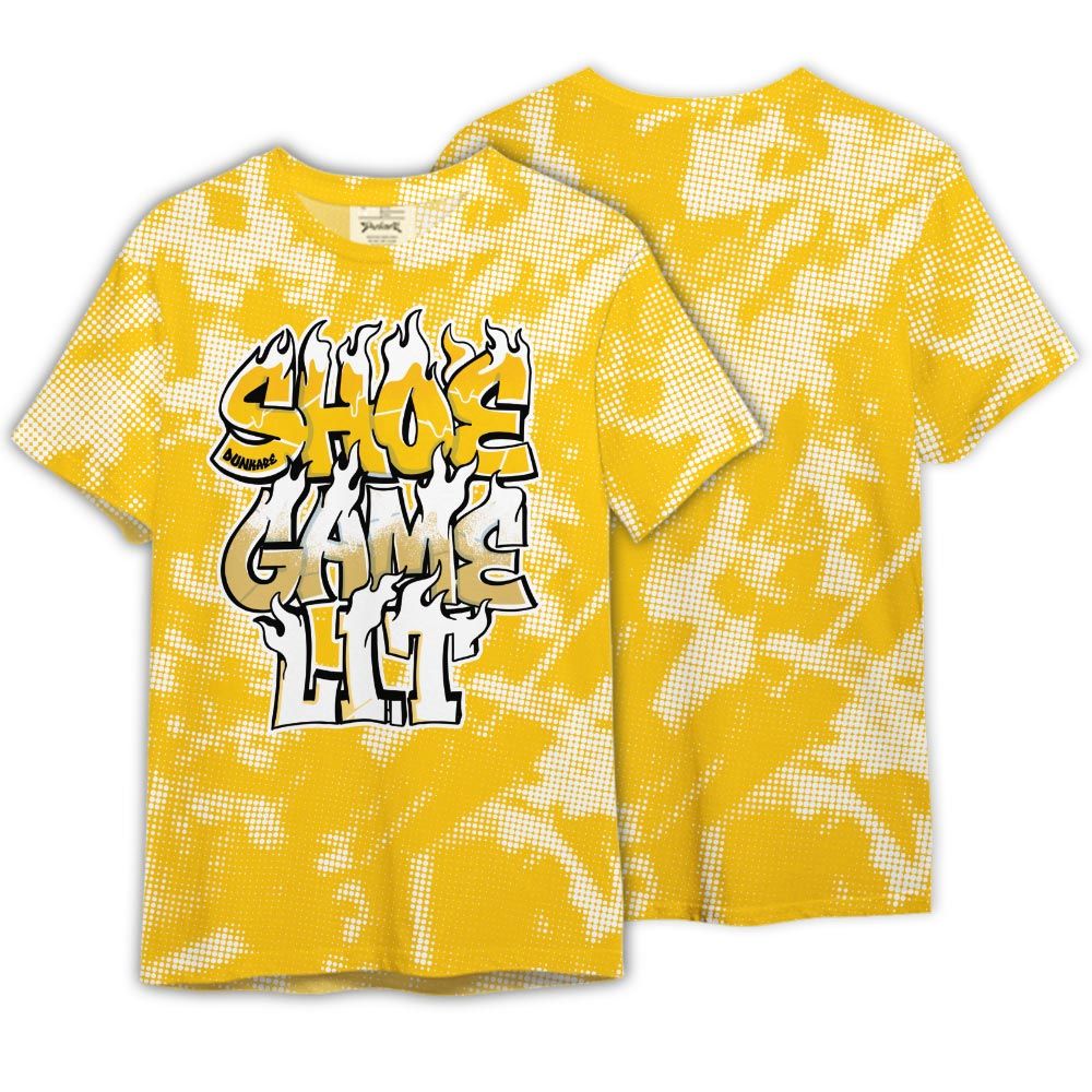 Shirt To Match Vivid Sulfur 4s - Shoe Game Art Shirt Unisex