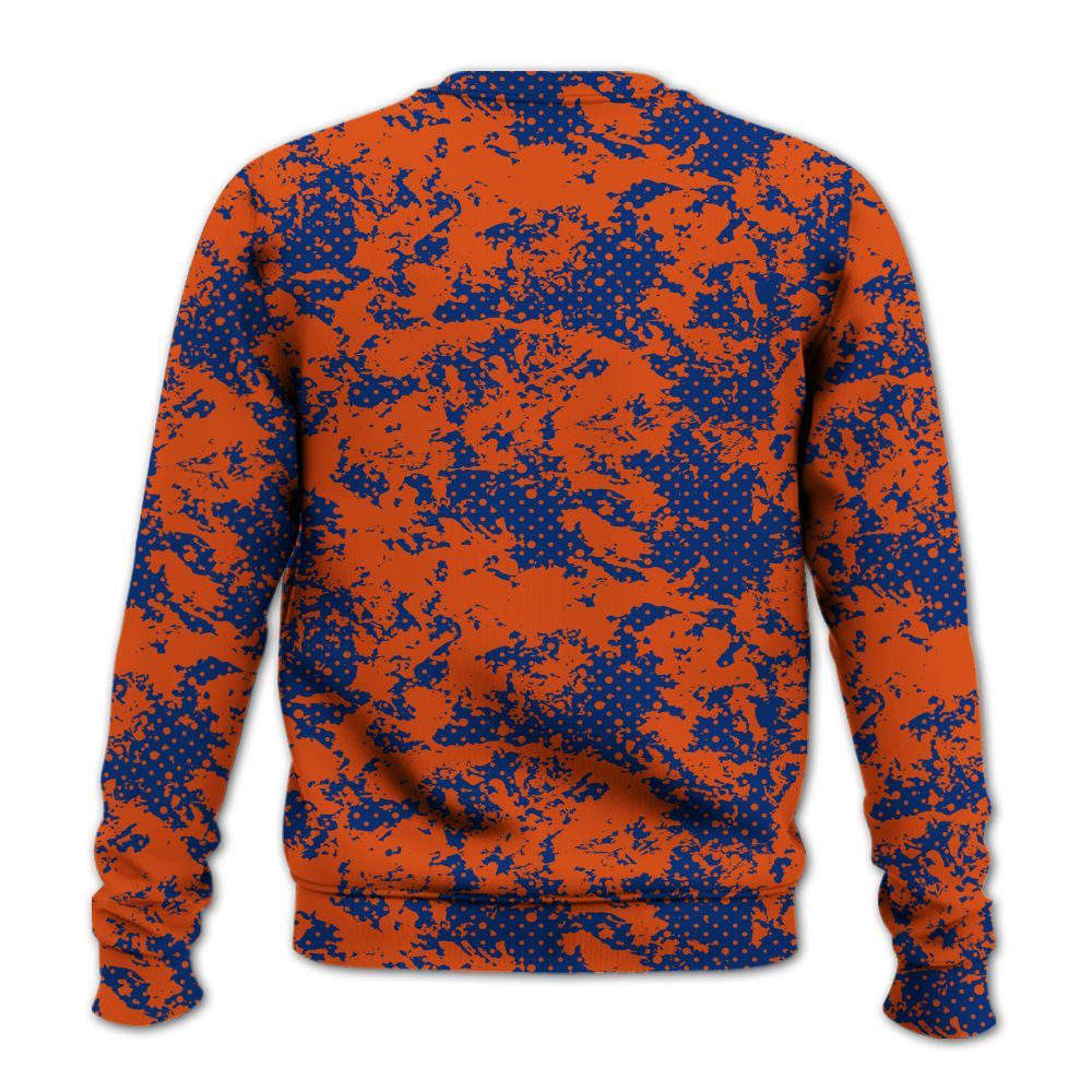 Sweatshirt To Match Mid Knicks 1s - Show Me The Money Retro All Over Print
