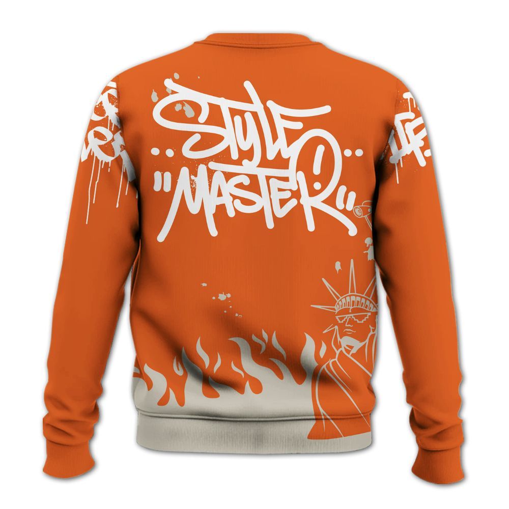 Sweatshirt To Match High OG Starfish 1s - Graphic Fck Around Find Out All Over Print