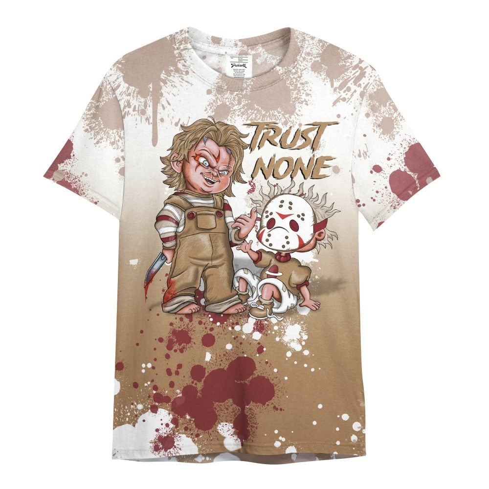 Shirt To Match Kobe 4 Gold Medal - Trust No One Scary All Over Print