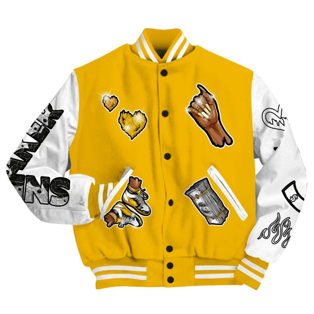 Varsity Jacket To Match Del Sol 13s - Sneakerz Girlz All Over Print