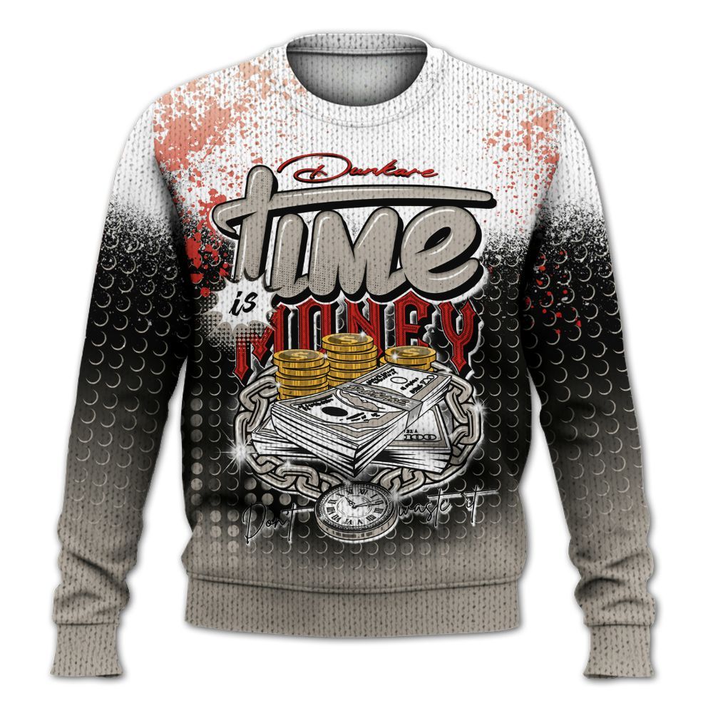 Knitted Sweater To Match Low OG Phantom 1s - Halftone Time Is Money