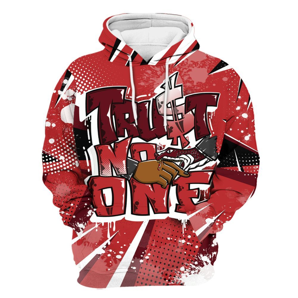 Hoodie To Match Kobe 9 Elite Christmas - Poly Trust No One Dripping All Over Print