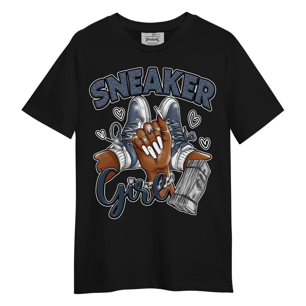 Shirt To Match Low Diffused Blue 11s - Sneakerz Girlz Unisex Shirt