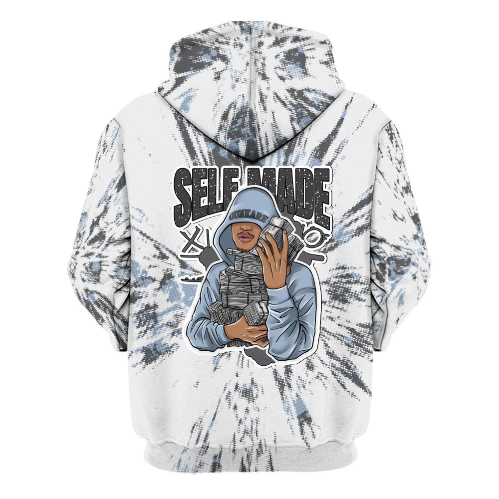 Hoodie To Match Reverse Black White 6s - Selfmade Lux All Over Print