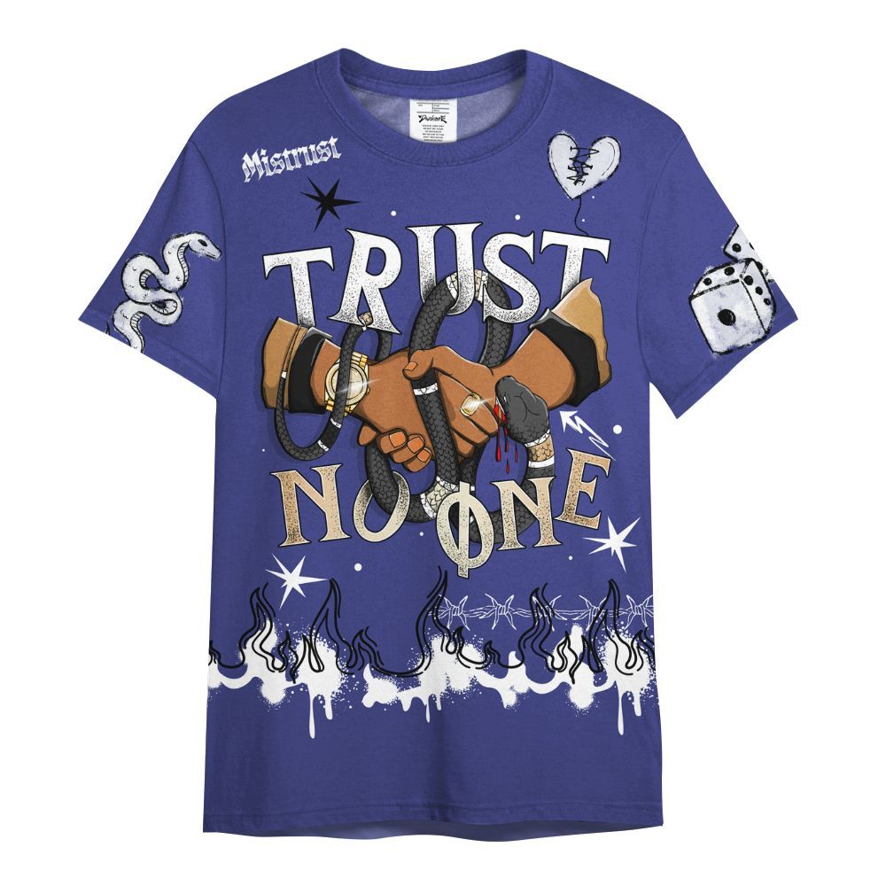 Shirt To Match JM Pro Black Concord - Trust No One Snake-Bite Doodle Crayon All Over Print