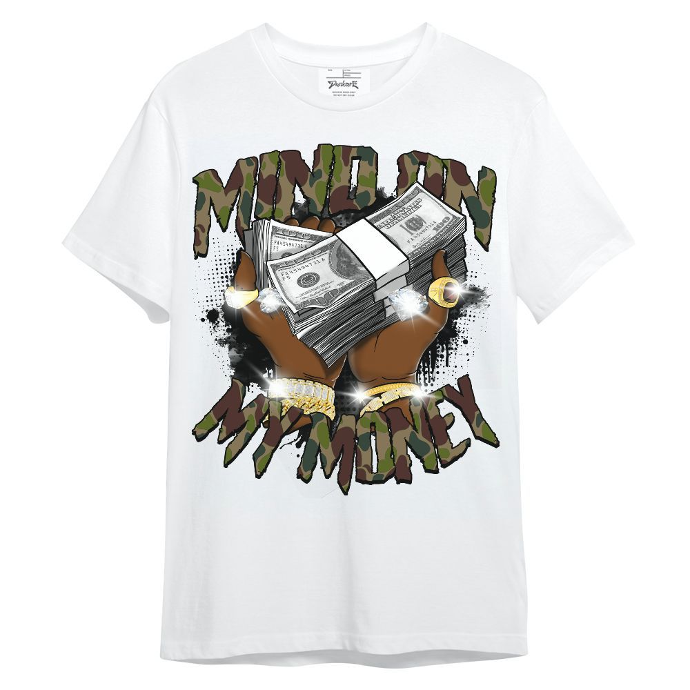 Shirt To Match Air Max 90 Duck Camo Red - Mind On My Money Graphic Unisex Shirt