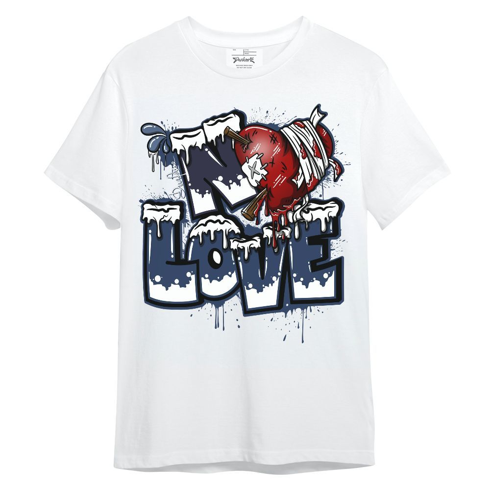 Shirt To Match Low 85 Metallic Blue 1s - Drip No Love Streetwear Unisex Shirt