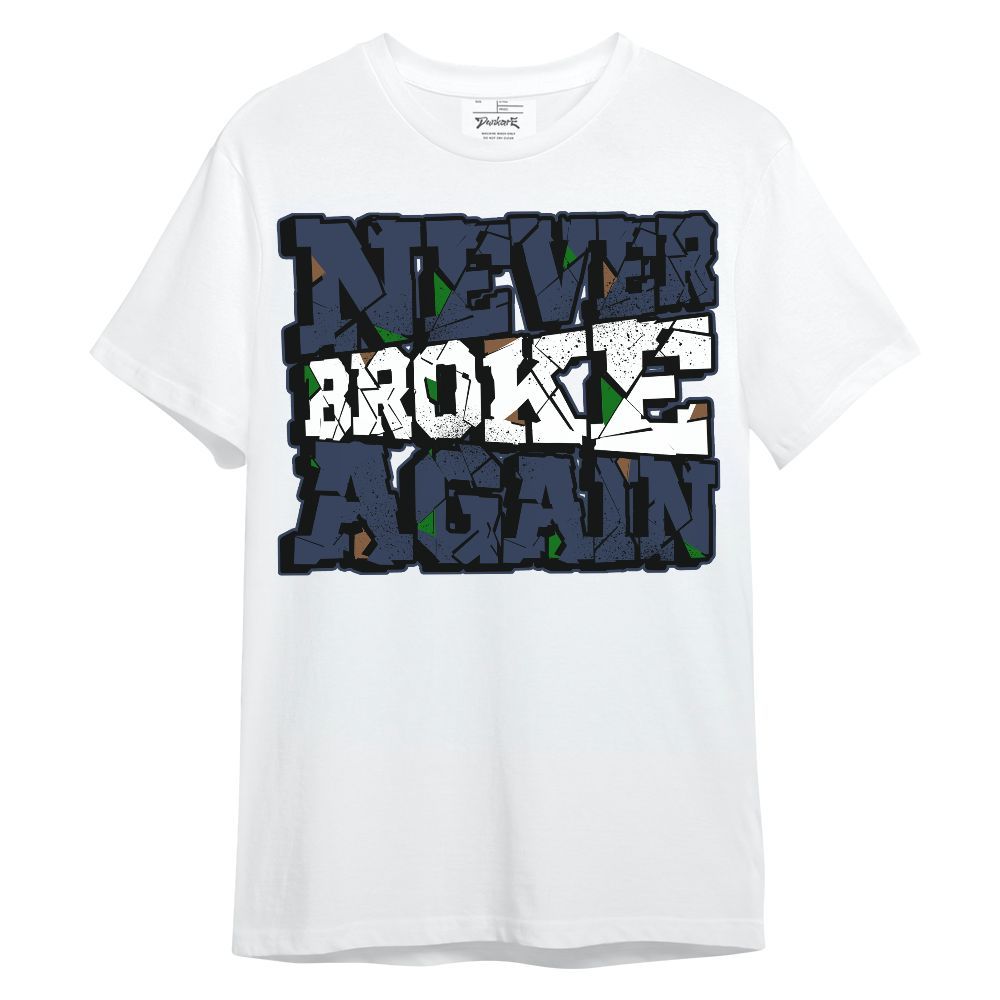 Shirt To Match Midnight Navy 13s - Never Broke Again Work Hard Unisex Shirt