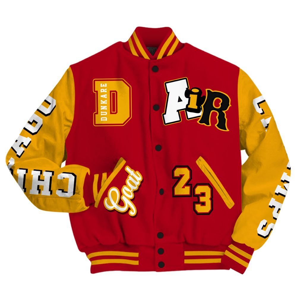 Varsity Jacket To Match Cardinal 7s - AIR Number 23 GOAT All Over Print
