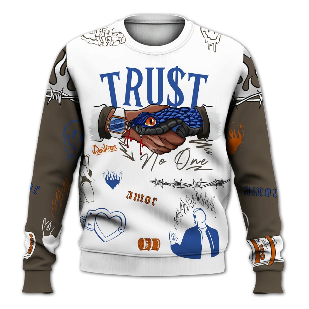 Sweatshirt To Match Palermo GS League - Snake Trust No One All Over Print