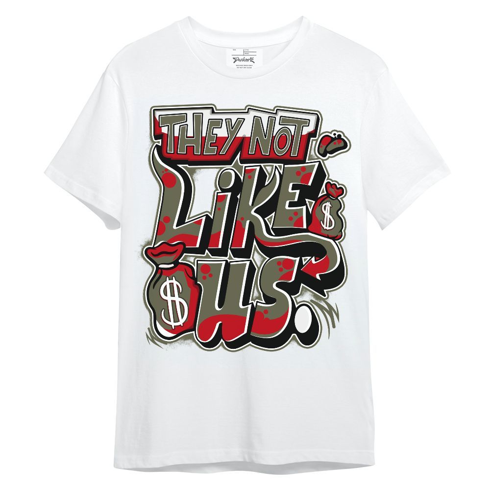 Shirt To Match Low OG Medium Olive 1s - Dislike Us Graphic Unisex Shirt