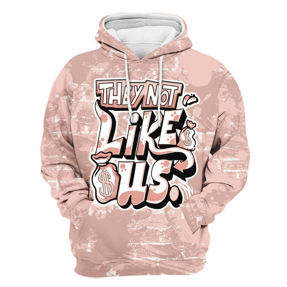 Hoodie To Match Low Legend Pink 11s - Dislike Us Graphic Street Art All Over Print