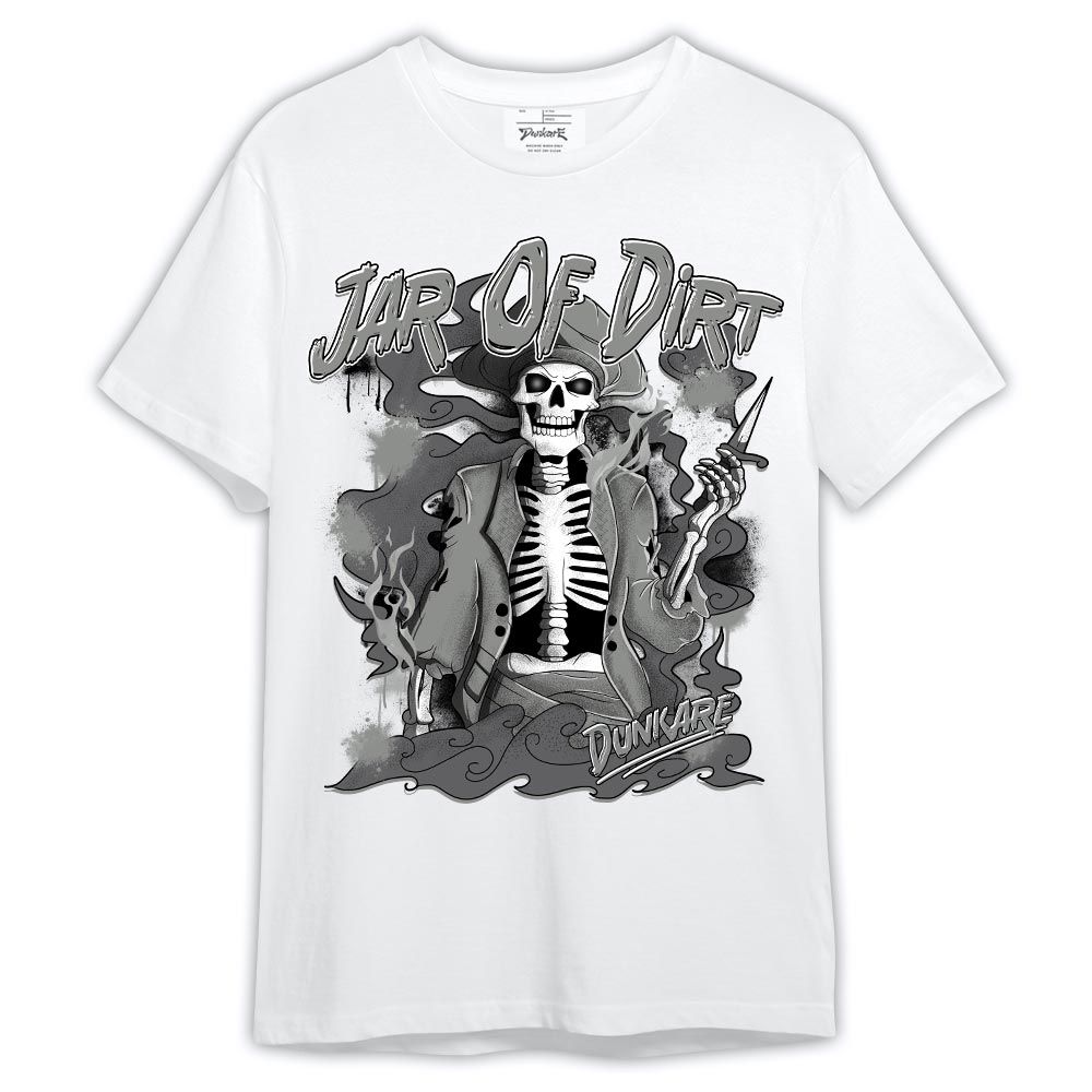 Shirt To Match Paris Cement Grey 4s - Skeleton Jar Of Dirt Shirt Outfit