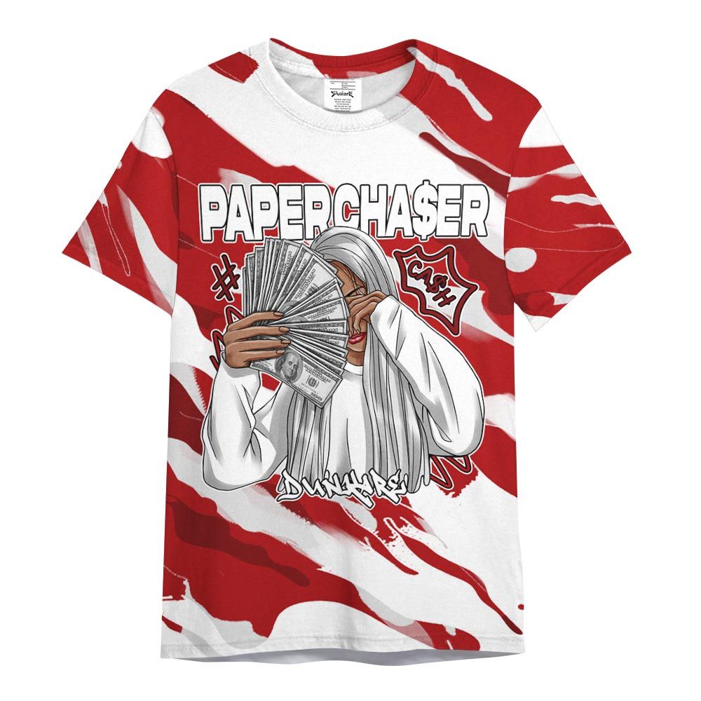 Shirt To Match Red Taxi 12s - PaperChase Unique Colored Graphic Shirt Unisex