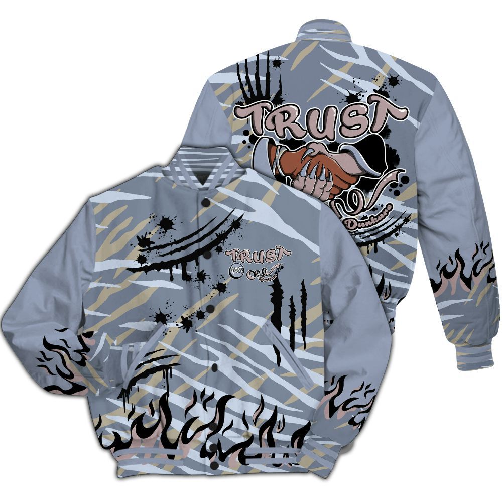 Varsity Jacket To Match Ja 2 Induction - Graphic Trust No One All Over Print