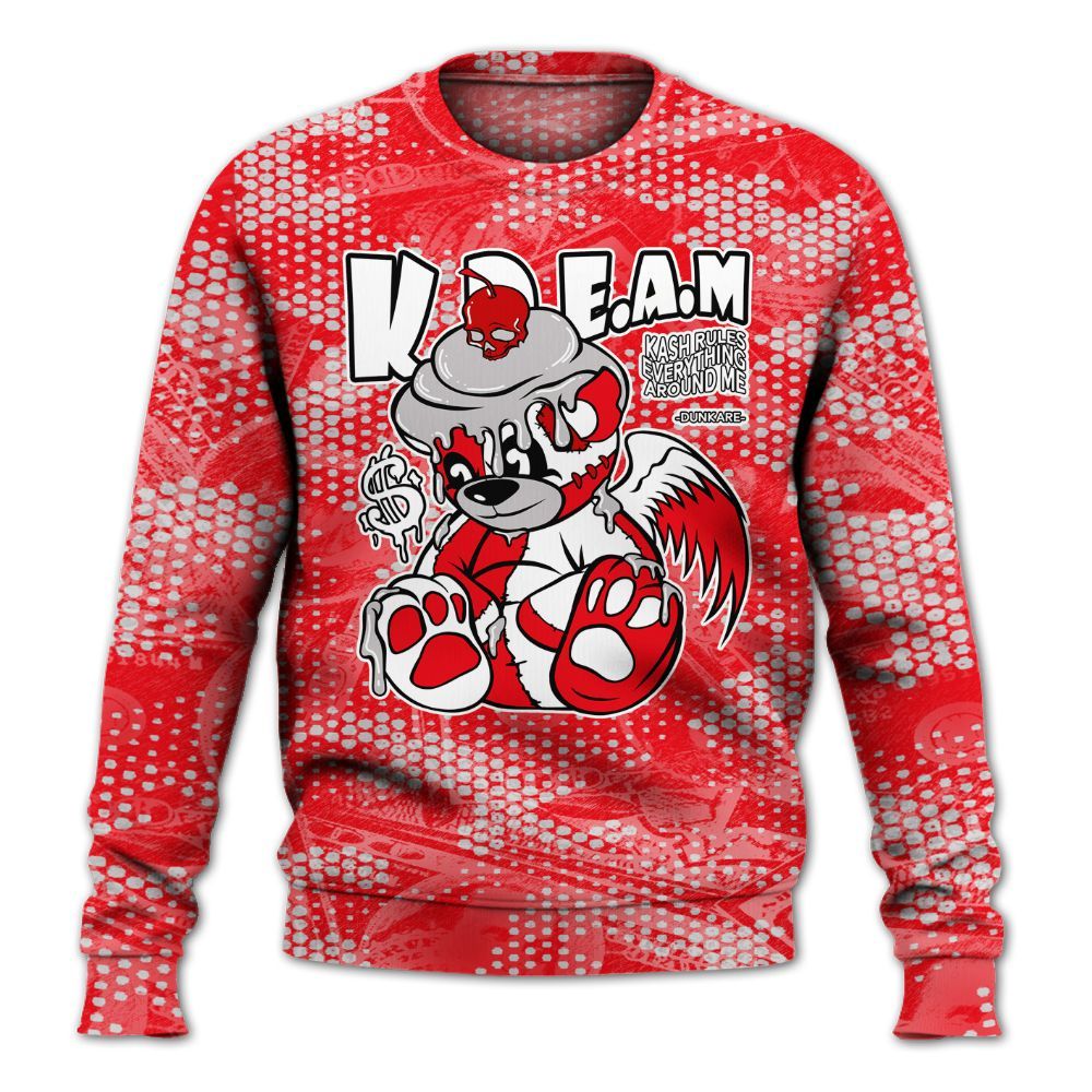 Sweatshirt To Match Air Max 1 Low Poly - Loot Bear All Over Print