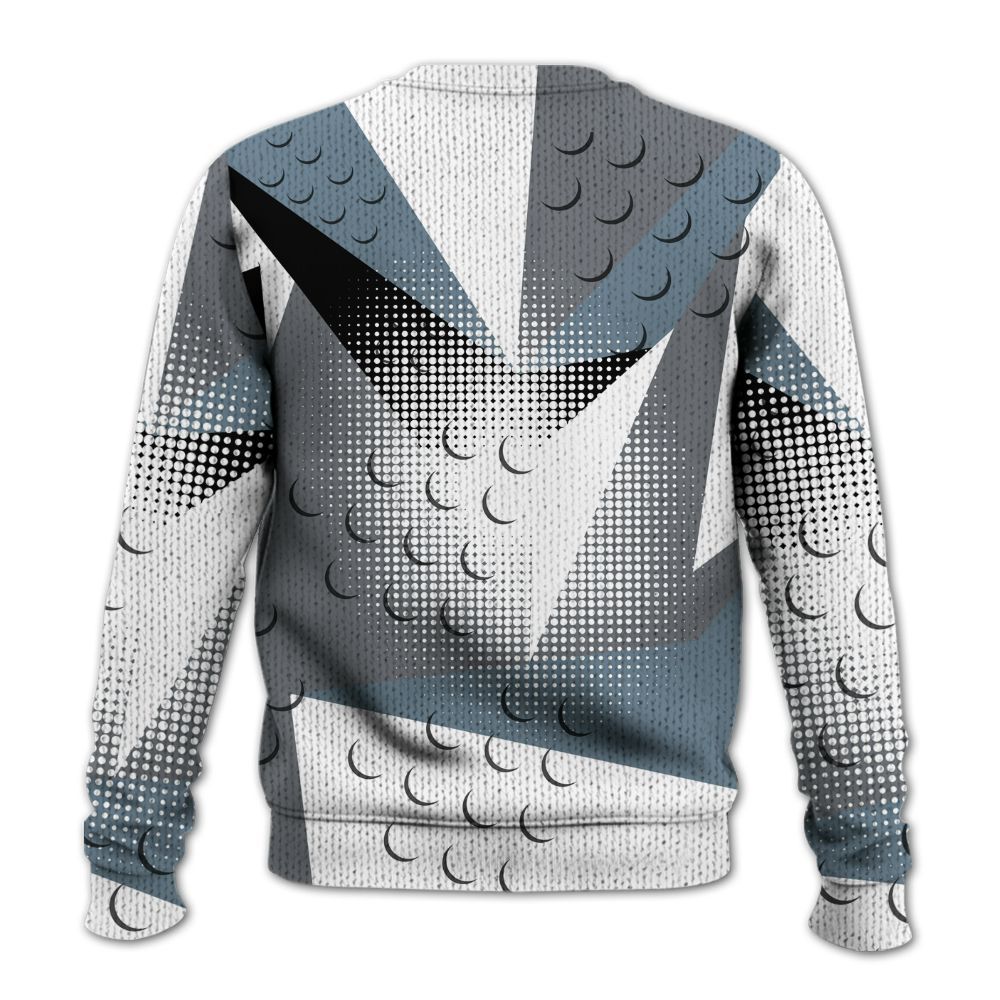Knitted Sweater To Match Air Max DN Silver Bullet - Poly Custom Name Number 23 5s