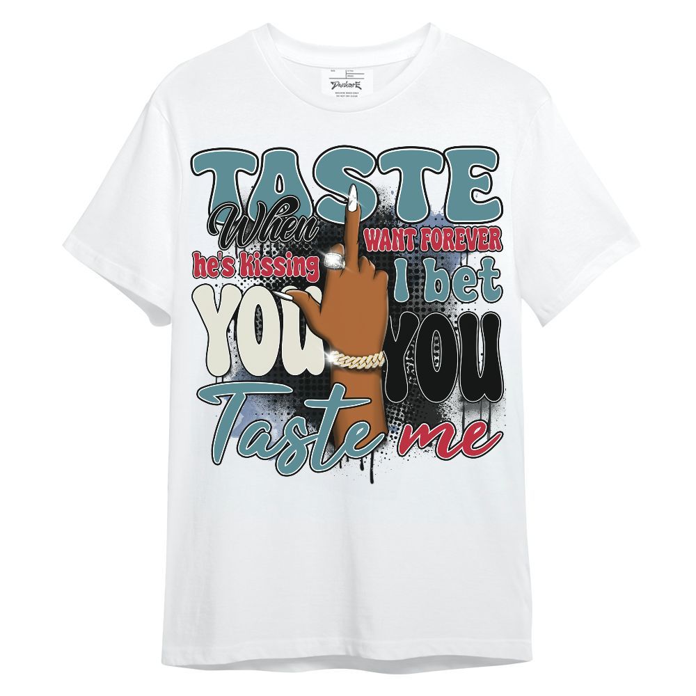 Shirt To Match Dunk Low Denim Turquoise Royal - Taste Me Retro Unisex Shirt