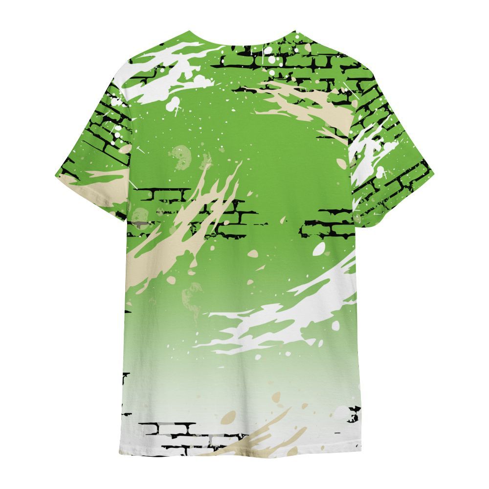 Shirt To Match Air Max Waffle SP Action Green - Values Of Loyalty Drip All Over Print