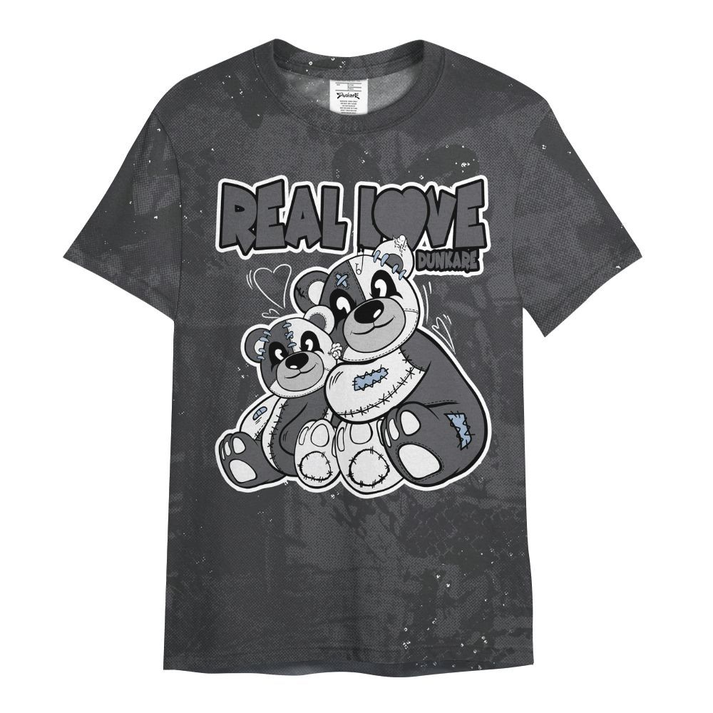 Shirt To Match Reverse Black White 6s - Sincere Fondness Bear All Over Print