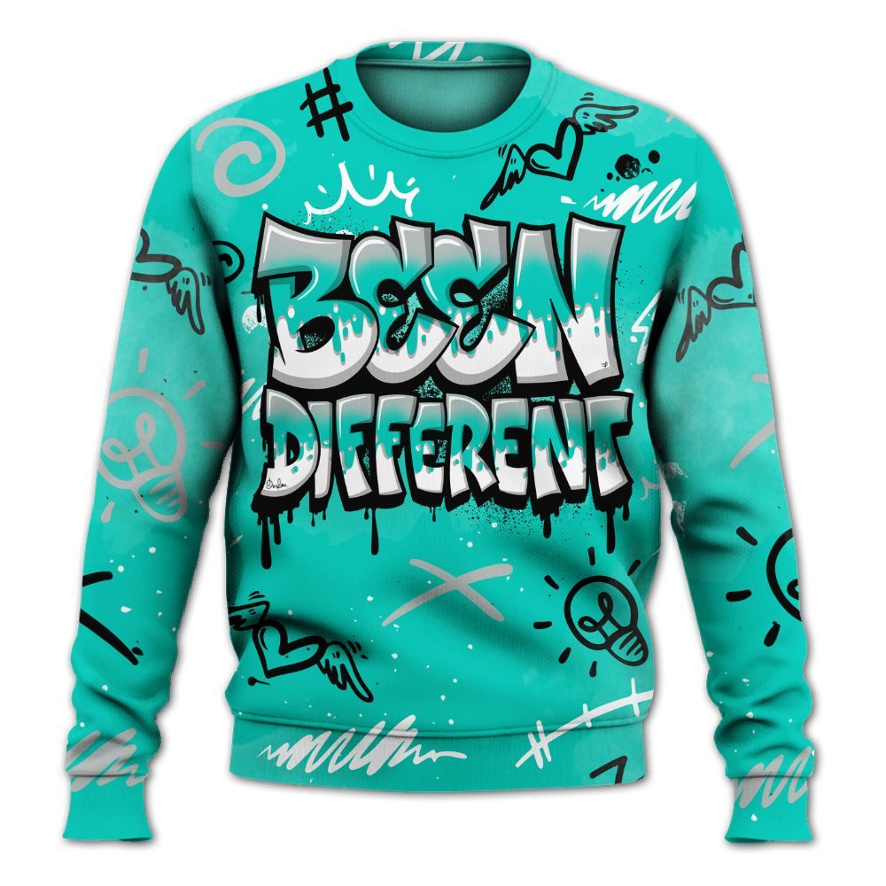 Sweatshirt To Match Air Max 95 Dark Tiffany - Drip Built Di2ferent All Over Print