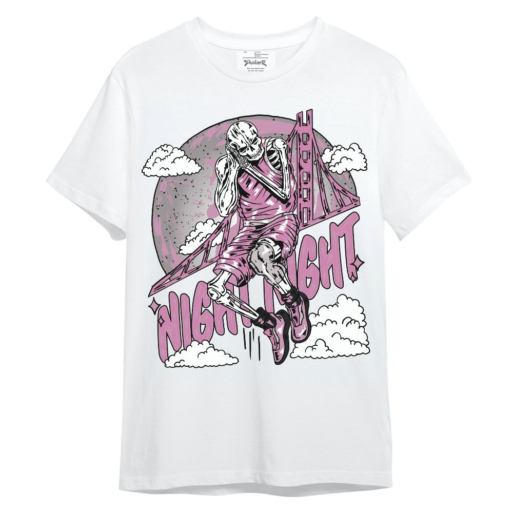 Shirt To Match Neutral Grey Black White Orchid 4s - Seeya Skeleton Unisex Shirt