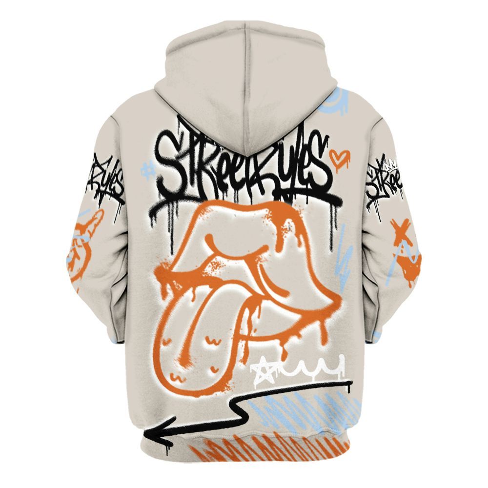 Hoodie To Match SE Craft 5s - Break Rules Streetwear All Over Print