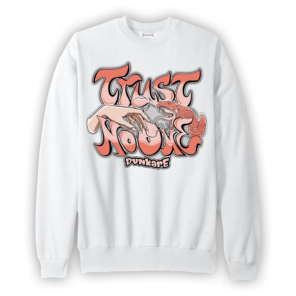 Sweatshirt To match Legend Pink 11s Sweatshirt - Trust No One Graffiti Graphic 1605 NMP