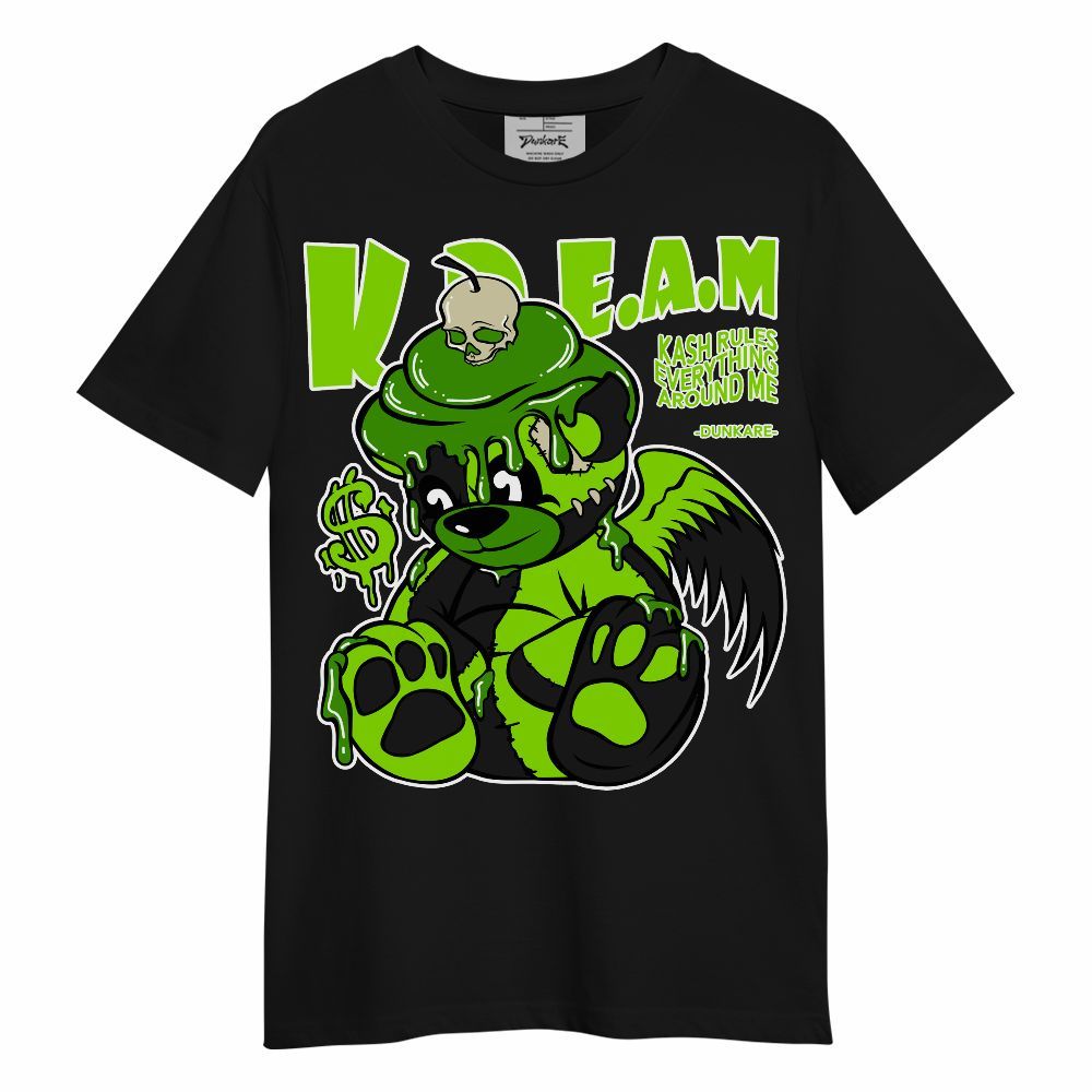 Shirt To Match Electric Green 6s - Loot Bear Unisex Shirt