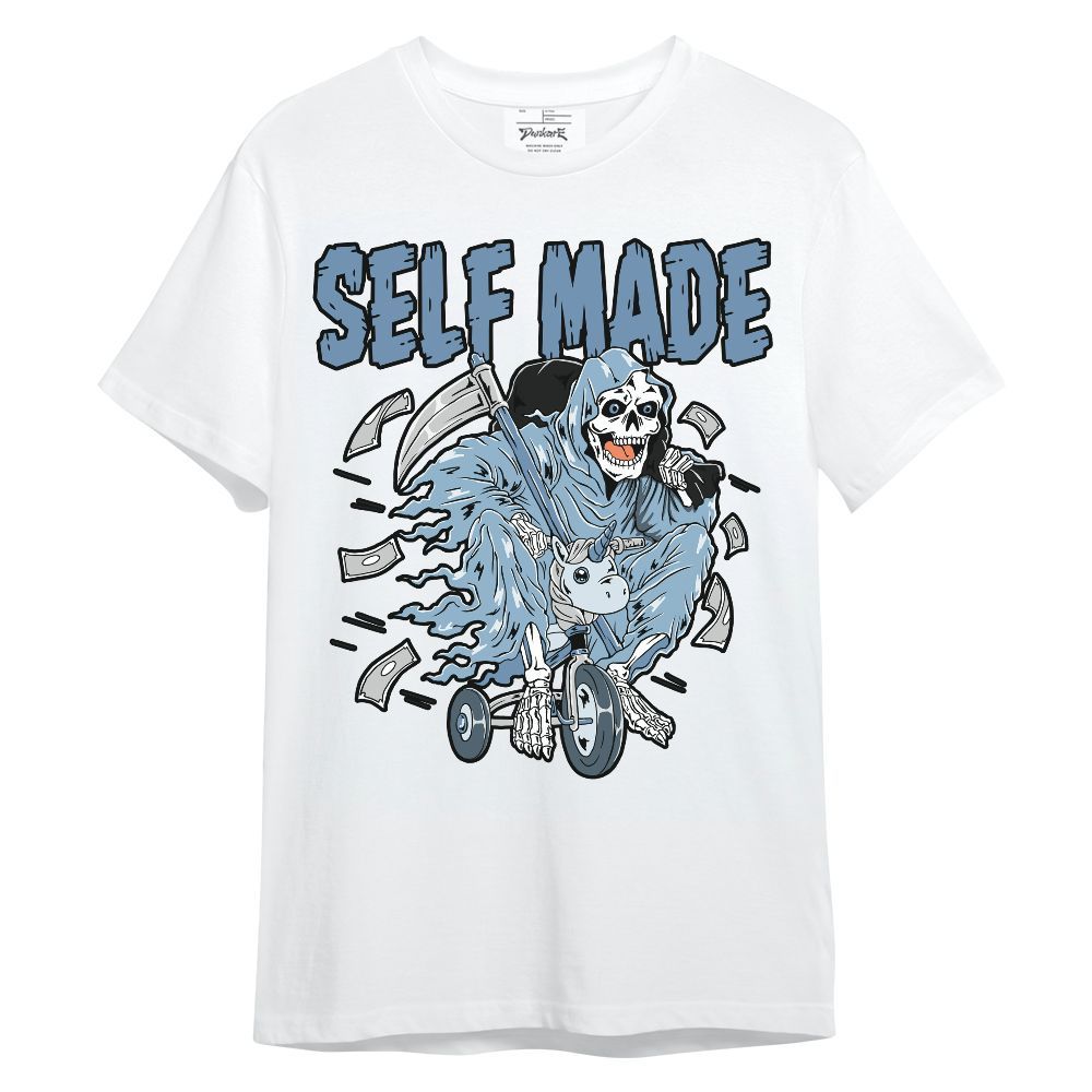 Shirt To Match High University Blue 1s - Self Make Skeleton Unisex Shirt